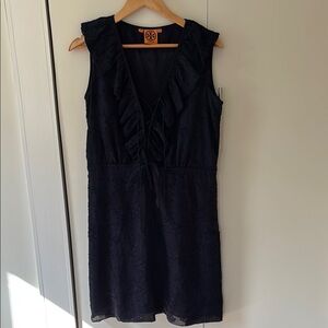 Navy Blue Sleeveless Dress